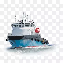 雪佛龙公司舰队Bahari Utama。PT船商业拖船
