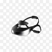 头挂式显示虚拟现实耳机hmz-t1索尼电脑显示器vr耳机