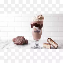 巧克力冰淇淋奶昔圣代冰淇淋奶昔