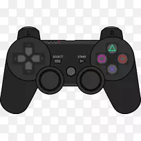 PlayStation 3 PlayStation 4操纵杆游戏控制器剪贴画-游戏垫