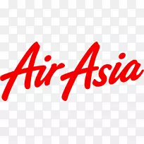 亚洲航空徽标机票-亚洲