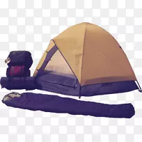 帐篷野营睡袋旅游背包-假期