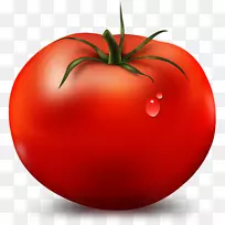 樱桃番茄电脑图标蔬菜PNG载体
