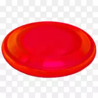 餐具盘圆椭圆形-红色