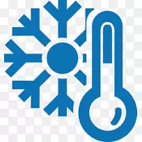 温度计计算机图标符号天气温度气压计