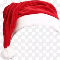 圣诞老人，圣诞老人套装，帽子，圣诞剪贴画