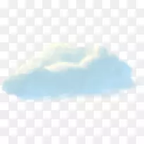 云层透明度和半透明摄影剪辑艺术.云