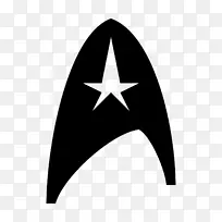 符号星空漫游标志电脑图标-星际迷航