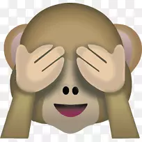 一堆便便表情符号，t恤贴纸，猴子脸红的表情符号