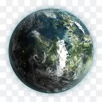 地球及其月球行星天王星-行星