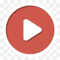 标志youtube电脑图标-播放