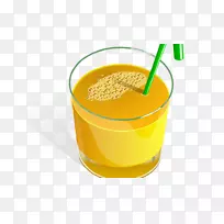 橙汁奶昔苹果汁椰子水橙汁