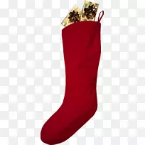 圣诞长统袜礼物圣诞装饰品-靴子