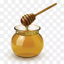 冰沙蜜蜂，天然的法国蜂蜜，n.f.m壶