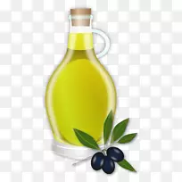 意大利菜橄榄油剪贴画-橄榄油