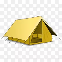 帐篷野营剪辑艺术-露营地