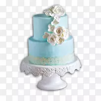 结婚蛋糕，糖霜和糖衣小纸杯蛋糕-婚礼蛋糕
