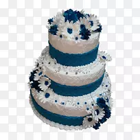 托尔特婚礼蛋糕，糖霜生日蛋糕-婚礼蛋糕