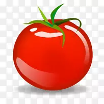 番茄表情短信贴纸-番茄