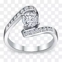 结婚戒指，珠宝，订婚戒指，新娘-结婚戒指