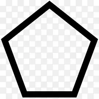 五角几何形状多边形三角形