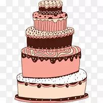 图层蛋糕生日蛋糕结婚蛋糕茶点蛋糕