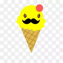 冰淇淋锥夹艺术-可爱
