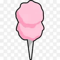 棉花糖冰淇淋蛋糕夹艺术糖果