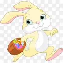 复活节兔子剪贴画-复活节兔子