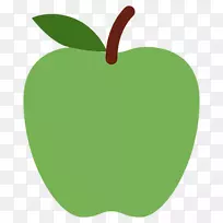 苹果电脑图标水果绿苹果