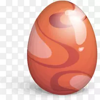 红色复活节彩蛋-复活节彩蛋