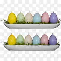 彩蛋蜡烛-复活节彩蛋