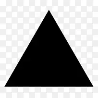 Sierpinski三角剪影剪贴画