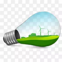 高效能源利用效率太阳能环保灯泡