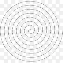 阿基米德螺旋角曲线圆-螺旋