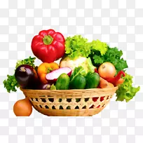 有机食品蔬菜汉堡叶蔬菜水果蔬菜