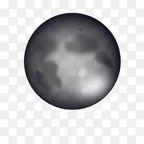 月球体特写剪贴画-月亮