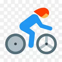 自行车电脑图标自行车运动摩托自行车