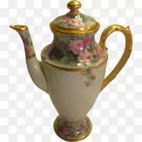 茶壶瓷餐具.手绘
