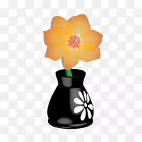 花盆花瓶花瓣花瓶