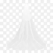 新娘婚纱面纱白新娘