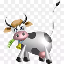 牛犊奶家猪羊克拉拉贝尔母牛