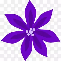百合花-复活节百合水百合插花艺术-紫花
