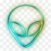 外星生命电脑图标剪辑艺术-UFO