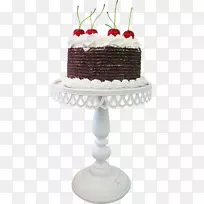 巧克力蛋糕奶油婚礼蛋糕糖霜生日蛋糕-意大利面