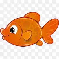 金鱼剪贴画-金鱼