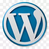 WordPress徽标博客剪贴画-符号