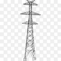 电力架空电力线高压输电塔绝缘子高压