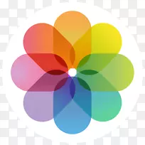 iphone 7电脑图标苹果照片iCloud苹果飞溅
