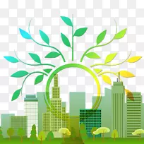 地球海报环保回收-能源